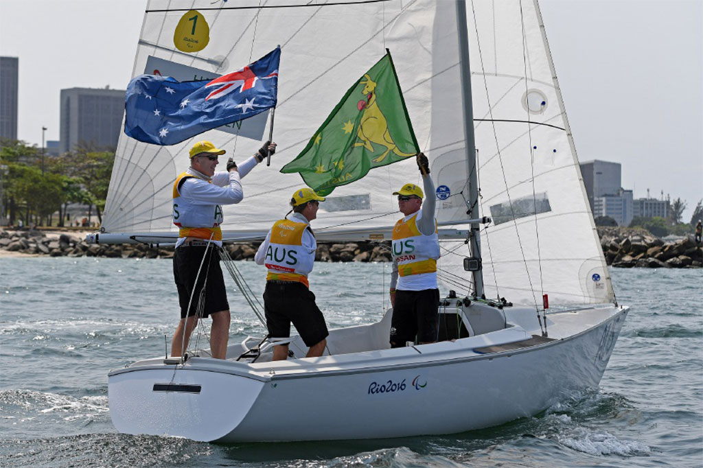 Advanced sailing Sonar Team Rio 2016